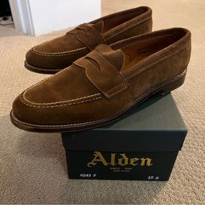 Alden Suede Loafers 👞